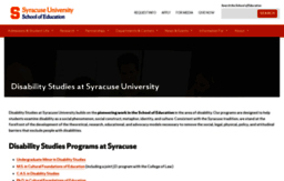 disabilitystudies.syr.edu