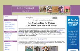 do-it-yourself-gifts.com