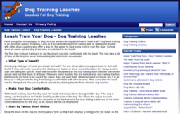 dogtrainingleashes.org
