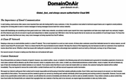 domainonair.com