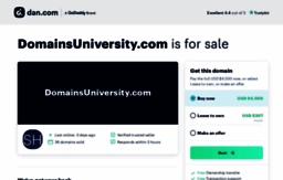 domainsuniversity.com