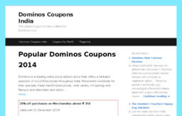 dominos-coupons.in