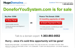doneforyousystem.com