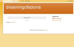 dreamingofadonis.blogspot.com