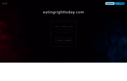 eatingrighttoday.com