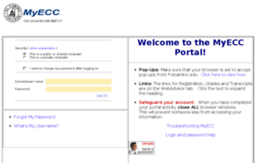 ecc-portal.elcamino.edu