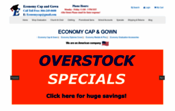 economycapandgown.americommerce.com