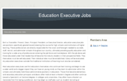educationexecutivejobs.webs.com