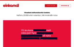 einkamal.is