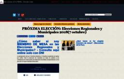 eleccionesenperu.com