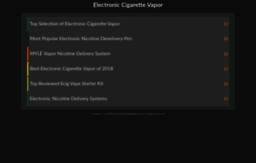 electroniccigarettevapor.com