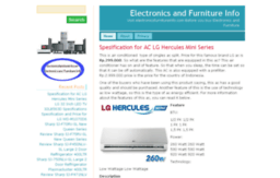 electronicsfurnitureinfo.com