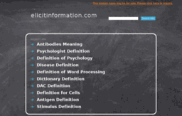 elicitinformation.com