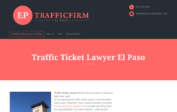 elpaso.trafficfirm.org