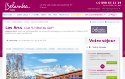 en.golf-hotel-lesarcs.com