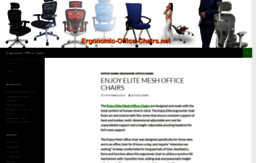 ergonomic-chairs.net