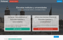 escuelas-institutos-y-universidades.infored.com.mx