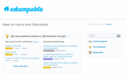 estampable.uservoice.com
