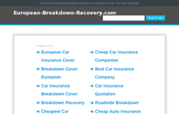 european-breakdown-recovery.com