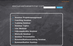 exclusiveliveseminar.com