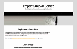 expertsudokusolver.com