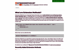 extensionmethod.net