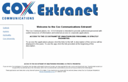 extranet.cox.com