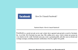 facebooksearch.co.uk