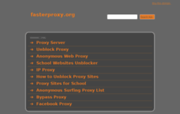 fasterproxy.org