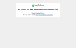feathersharksupport.freshdesk.com