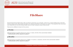 fileshare.aus.edu