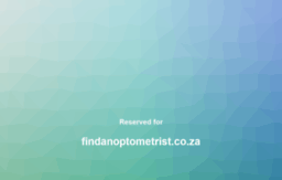 findanoptometrist.co.za