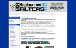 findreplacementfilters.com