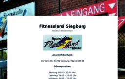 fitnessland-siegburg.com