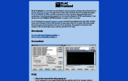 flacfrontend.sourceforge.net
