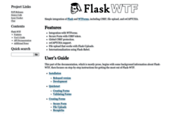 flask-wtf.readthedocs.org