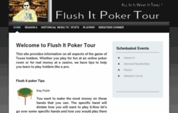 flushitpokertour.com