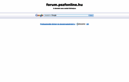 forum.pszfonline.hu
