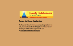 forumforhinduawakening.org