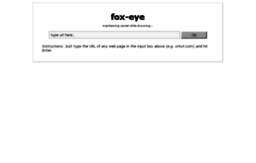fox-eye.appspot.com