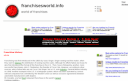 franchisesworld.info