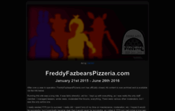 freddyfazbearspizzeria.com