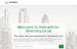 free-article-directory.co.uk