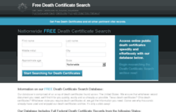 freedeathcertificate.org