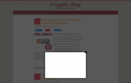 frugalityblog.com