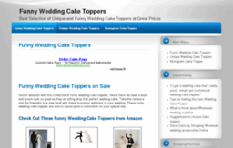 funny-weddingcake-toppers.com