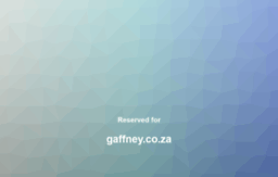 gaffney.co.za