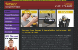 garagedoorrepairpotomac.net