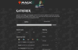 gatherer.wizards.com