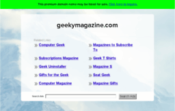 geekymagazine.com